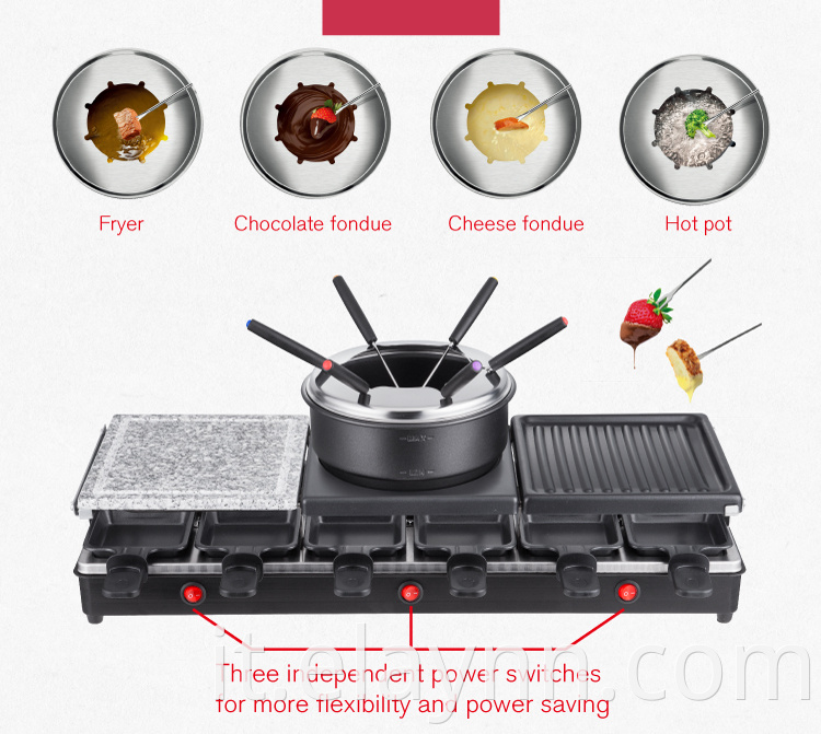 Temperature Control Bbq Grill With Hot Pot 5